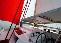 trimaran sailing yacht neel 45 deck